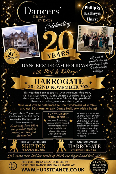 20th Anniversary of Dancers' Holidays